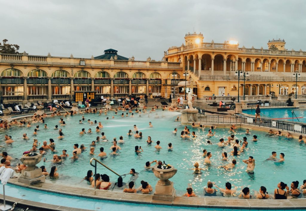 Szechenyi Baths in Budapest