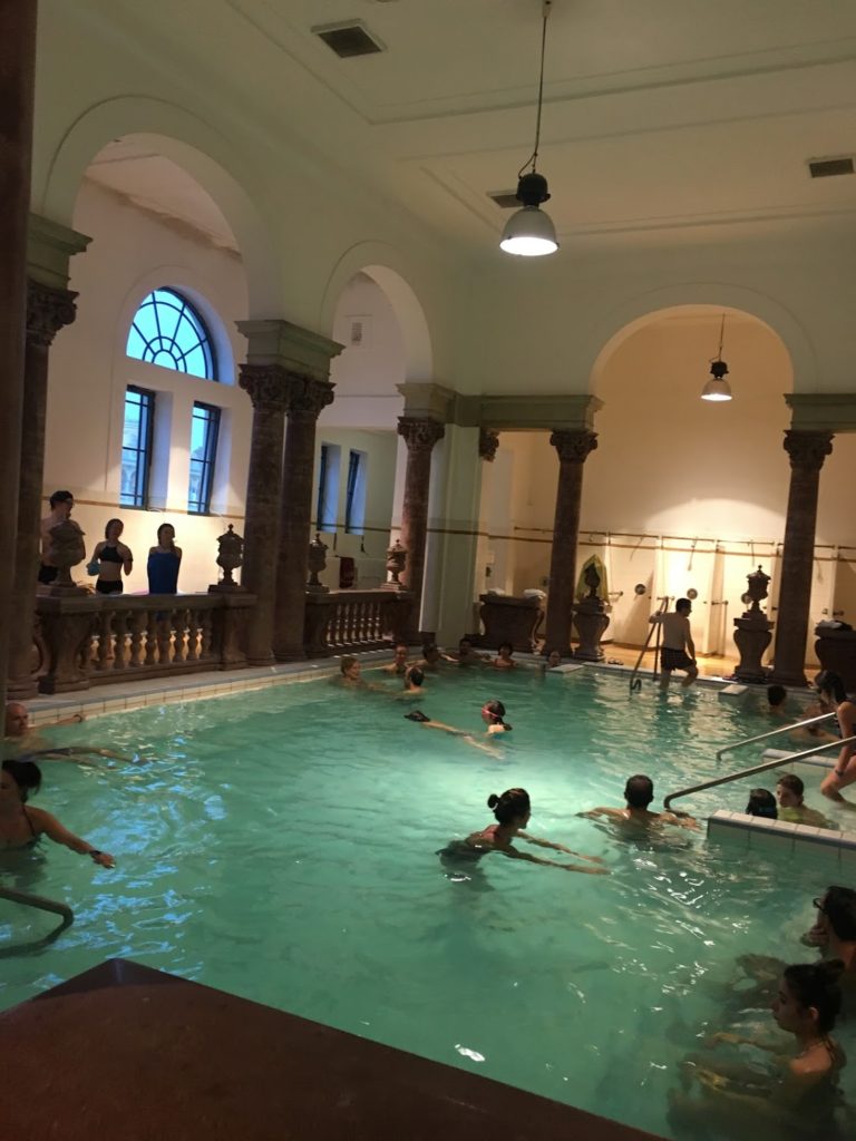 Indoor pool at Szechenyi Baths