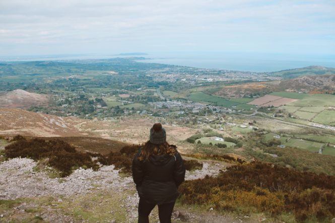 Views of Dublin Bay from Sugarloaf